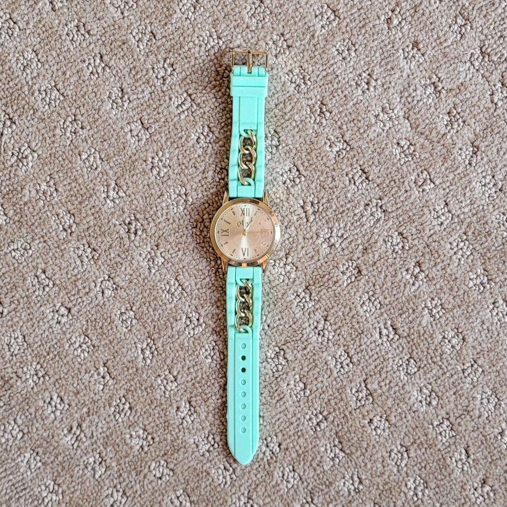 Rue 21 Etc Light Green Watch